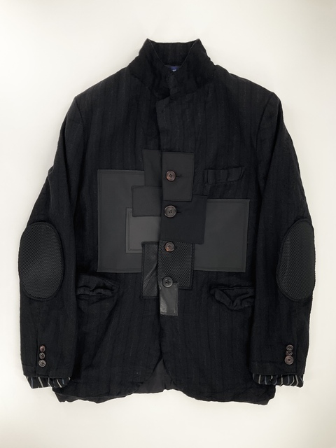 Wool Patchwork Jacket-1