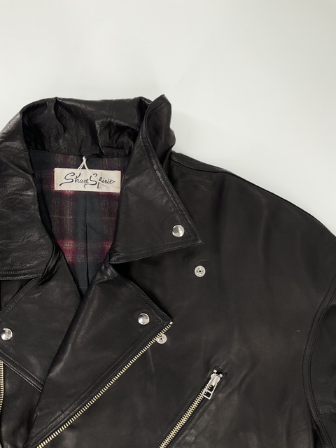 Sheep Leather Riders Jacket-3
