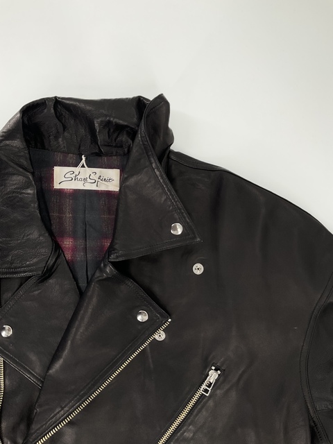 ［Share Spirit］Sheep Leather Riders Jacket-3