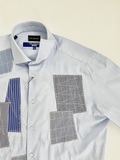[JUNYA WATANABE MAN × GUY ROVER] PATCHWORK SHIRT-3
