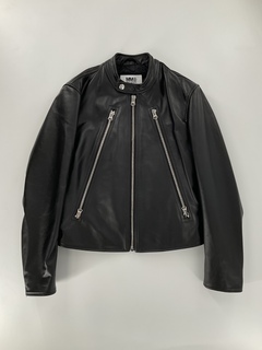 Cow Leather Riders Jacket - MM⑥ Maison Margiela