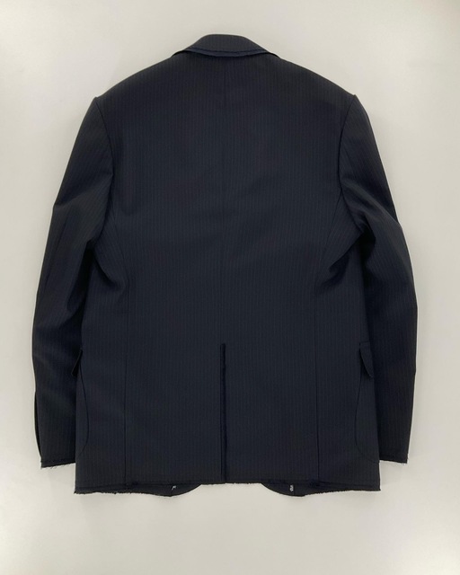 ［JUNYA WATANABE MAN］Wool Ester Striped Jacket-4