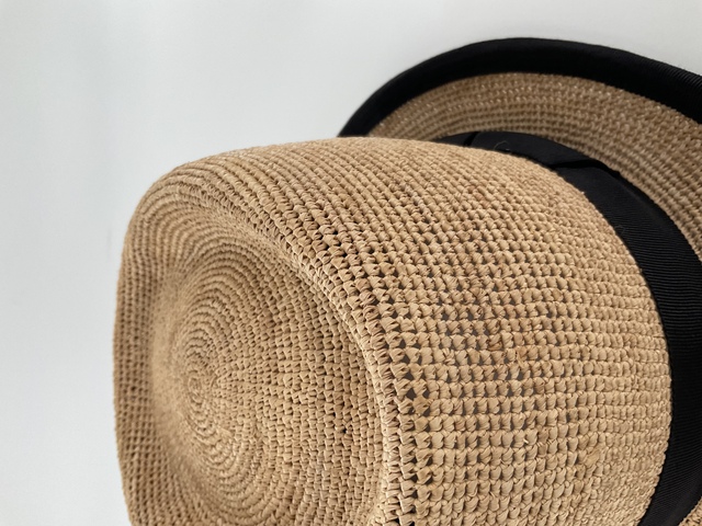 ［Share Spirit］Raffia Thin Hat-4