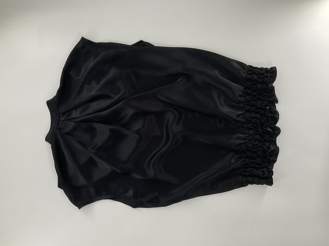 ［Share Spirit］Chin Chilla Saten Blouse-1