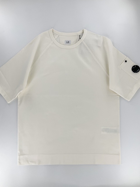 ［C.P COMPANY］Heavy Jersey Mixed Short Sleeve Sweatshirt-5