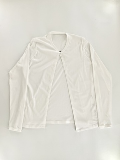 Hybrid cotton cardigan - FIRO BIANCO UNO(Ladies)