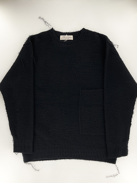 ［Share Spirit］Air Spun Australian Wool Knit-1
