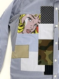 (Roy Lichtenstein) Patchwork Shirt-4