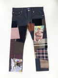 (Jean-Michel Basquiat) Cotton Lyocell Denim-1