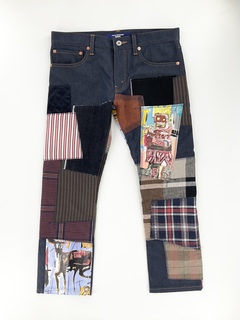 (Jean-Michel Basquiat) Cotton Lyocell Denim - JUNYA WATANABE MAN