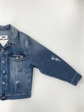 Damage Denim Jacket-2