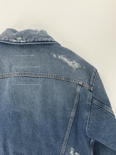 Damage Denim Jacket-8