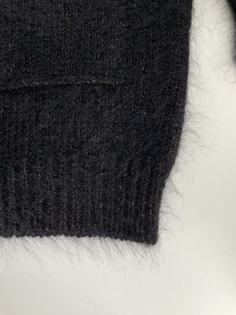 ［Share Spirit］Mohair Lame Knit-3
