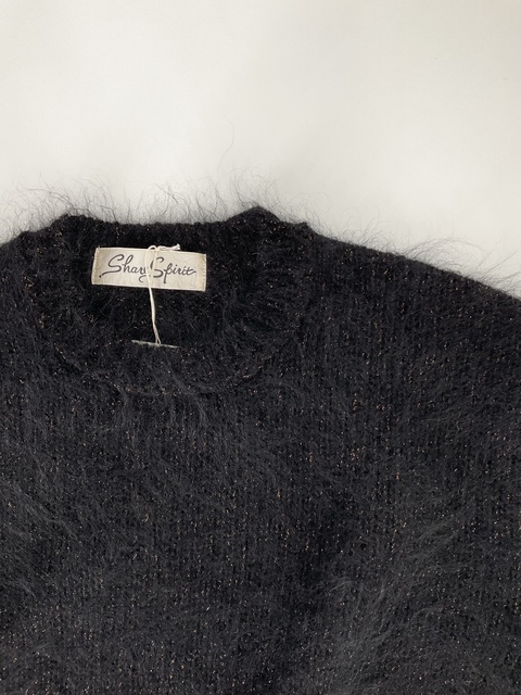 ［Share Spirit］Mohair Lame Knit-4