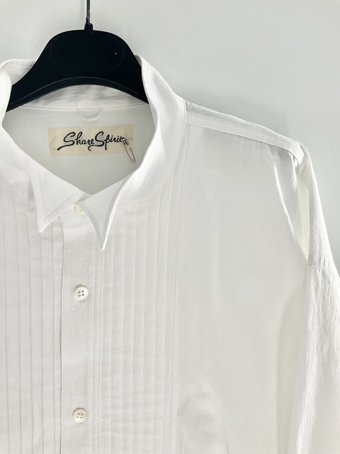 ［Share Spirit］Big Tuxedo Shirt-3