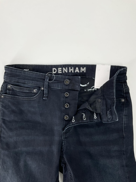 A826＊ DENHAM デンハン デニムパンツ ジーンズ RAZOR SLIM FIT サイズ W31 ルーマニア製 ボタンフライ 牛革パッチ ｜ ジーンズ