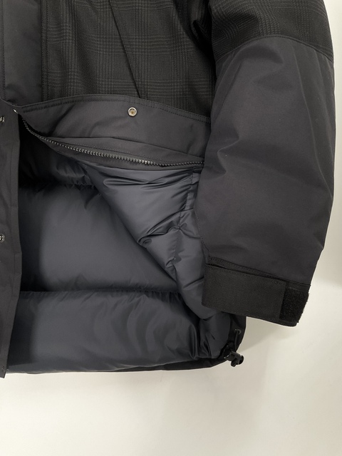 ［eYe JUNYA WATANABE MAN × NORTH FACE］Black Patchwork Down Jacket-2