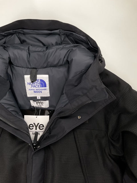 ［eYe JUNYA WATANABE MAN × NORTH FACE］Black Patchwork Down Jacket-4