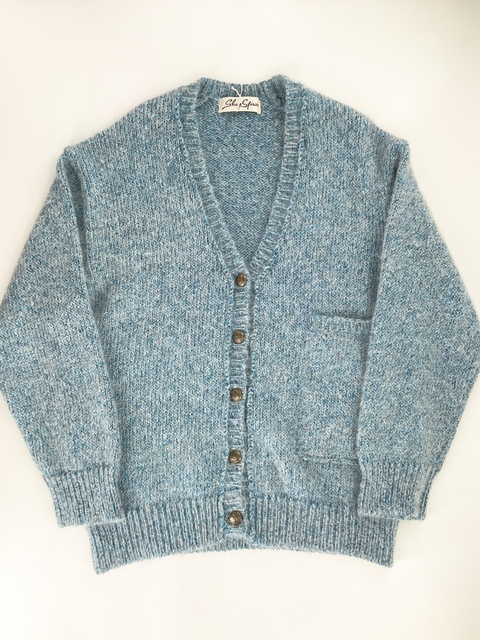 Portmix Mohair Lame Cardigan-1