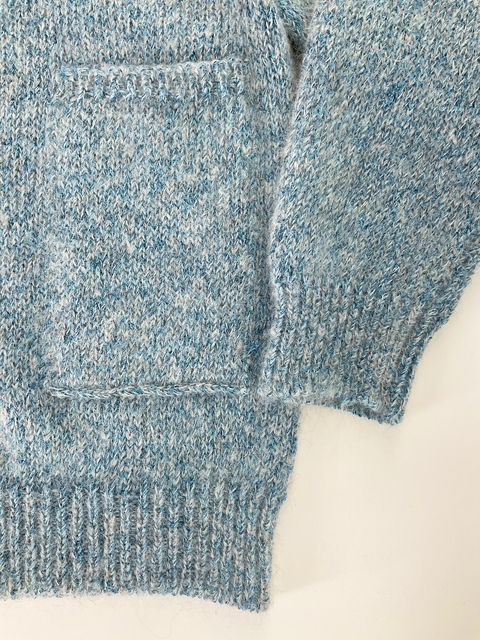 Portmix Mohair Lame Cardigan-2