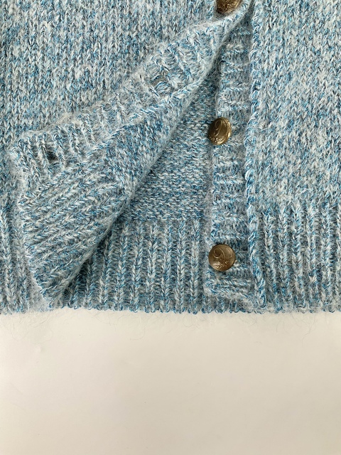 SHARE SPIRIT ［Share Spirit］Portmix Mohair Lame Cardigan