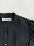 ［Share Spirit］Organic Cotton Dobby Blouse-6