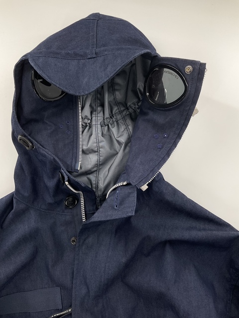 ［JUNYA WATANABE MAN × C.P COMPANY］Denim Laminate Goggle Coat-3