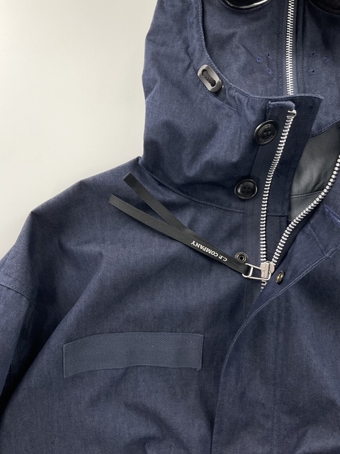 ［JUNYA WATANABE MAN × C.P COMPANY］Denim Laminate Goggle Coat-7