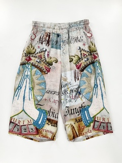 ［Share Spirit］Silk Bamboo inkjet pant - SHARE SPIRIT