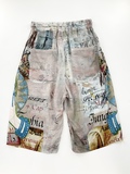 ［Share Spirit］Silk Bamboo inkjet pant-4