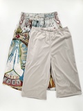 ［Share Spirit］Silk Bamboo inkjet pant-6