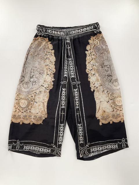 ［Share Spirit］Silk Bamboo Inkjet Pant-1
