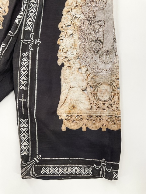 ［Share Spirit］Silk Bamboo Inkjet Pant-2