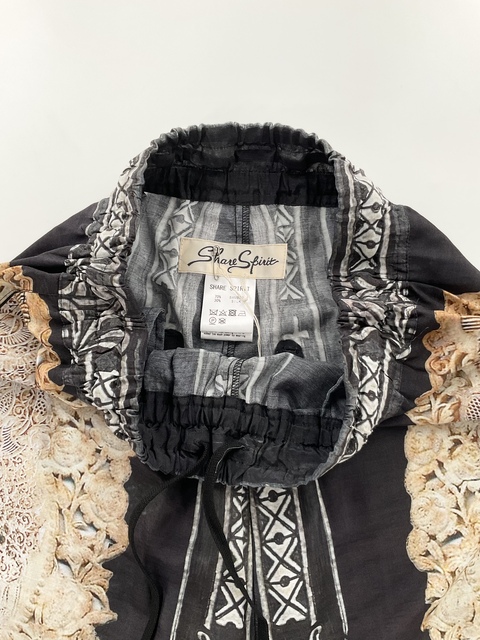 ［Share Spirit］Silk Bamboo Inkjet Pant-3