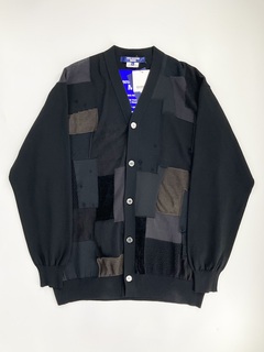 [JUNYA WATANABE MAN] PATCHWORK CARDIGAN - JUNYA WATANABE MAN