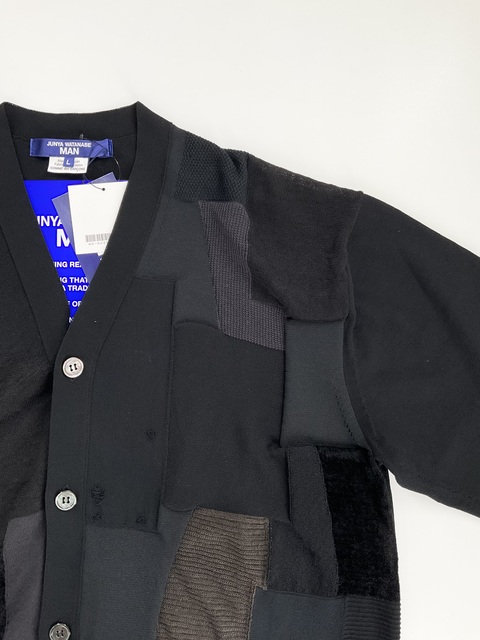 [JUNYA WATANABE MAN] PATCHWORK CARDIGAN-3