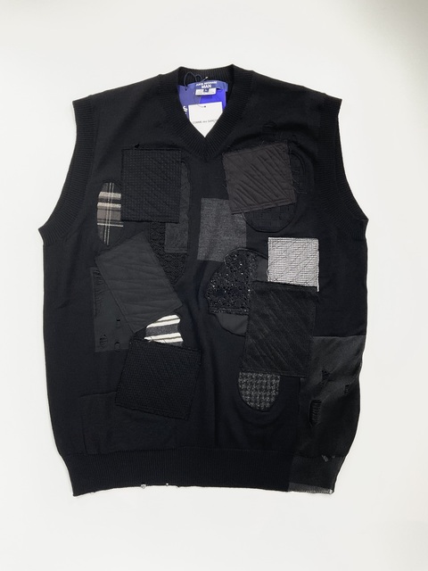 [JUNYA WATANABE MAN] PATCHWORK KNIT-1