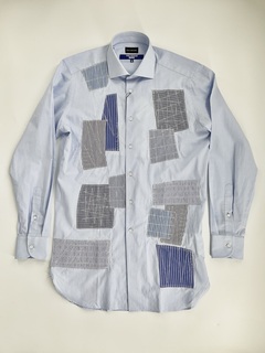 [JUNYA WATANABE MAN × GUY ROVER] PATCHWORK SHIRT - JUNYA WATANABE MAN