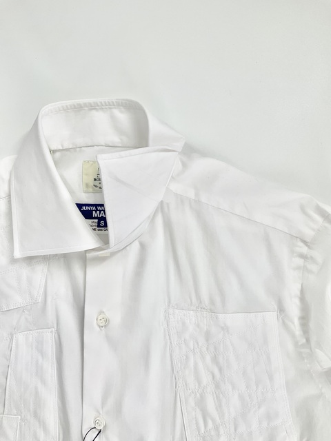 [JUNYA WATANABE MAN×LUIGI BORRELLI] PATCHWORK SHIRT-3