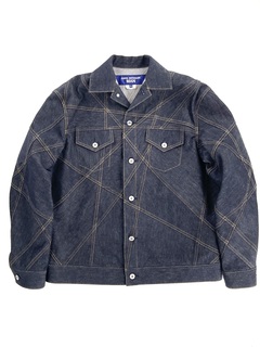 ［JUNYA WATANABE MAN］Patchwork Denim Jacket - JUNYA WATANABE MAN