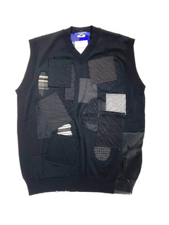 [JUNYA WATANABE MAN] PATCHWORK KNIT - JUNYA WATANABE MAN