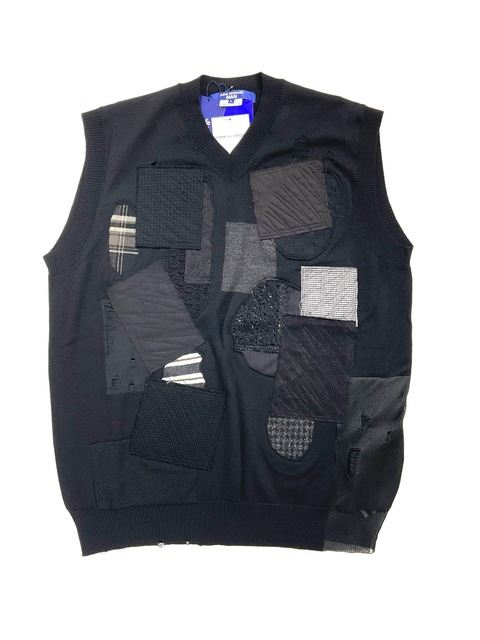 [JUNYA WATANABE MAN] PATCHWORK KNIT-1