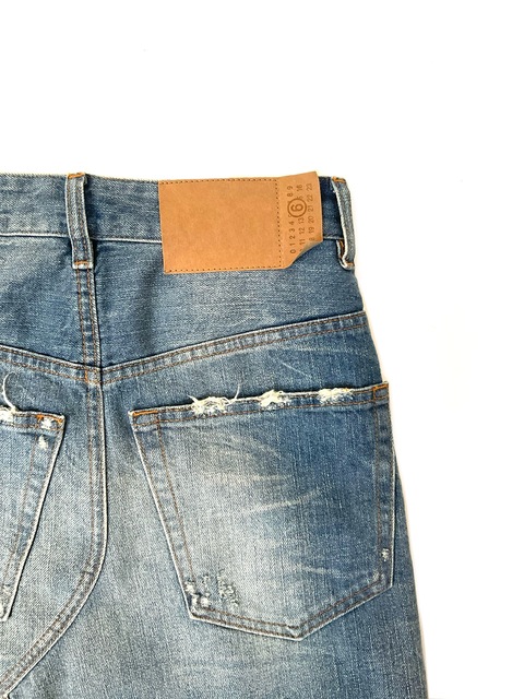 [MM6 Maison Margiela] DENIM SKIRT-6