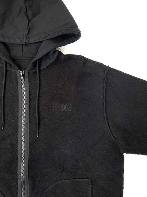 [MM6 Maison Margiela] “Inside out” ZIP SWEATSHIRT-3
