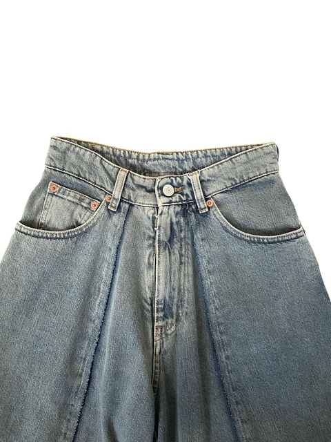 [MM6 Maison Margiela] WIDE LEG DENIM-3