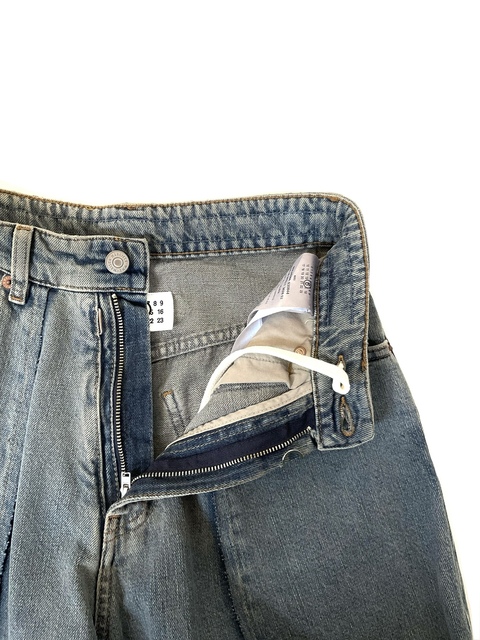 [MM6 Maison Margiela] WIDE LEG DENIM-4