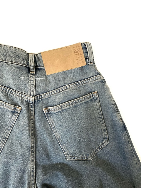[MM6 Maison Margiela] WIDE LEG DENIM-6