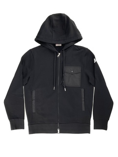 [MONCLER] FELPA APERTA CON ZIP - MONCLER