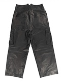 [Share Spirit] LEATHER CARGO PANT-4
