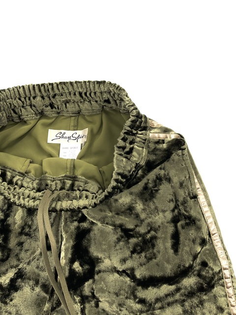 [Share Spirit] VELVET TRACK PANT-3